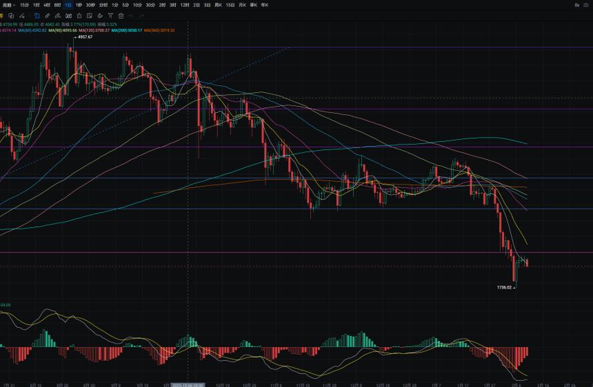 2.10大盘再次进入震荡行情，上周全球上市公司比特币配置单周净买入约 9283万美元