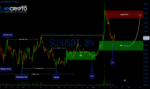 #<span class='keyword'>SU</span>IUSDT Wyckoff 积累信号看涨持续