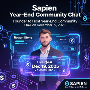 Sapien(SAPIEN)创始人将于2025年12月19日举办年终社区问答
