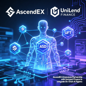 AscendEX 宣布与 UniLend Finance 合作整合链上人工智能代理