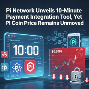 Pi Network推出10分钟支付集成工具,但PI币价格保持不变