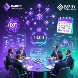 Polkadot 将于 2026 年 1 月 13 日与 Parity Tech 举行治理讨论 