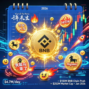 BNB Chain的战略推动助推2026年初中国Memecoin狂潮 