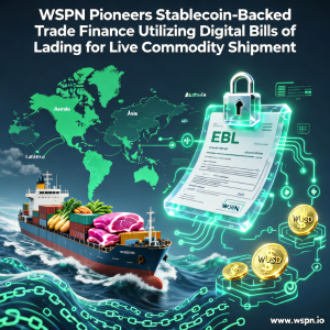W<span class='keyword'>SPN</span> 开创了稳定币支持的贸易融资,利用数字提单进行实时商品运输