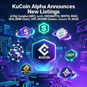 KuCoin Alpha 宣布新上线 AI Rig Complex、Shoggoth 和其他早期代币 