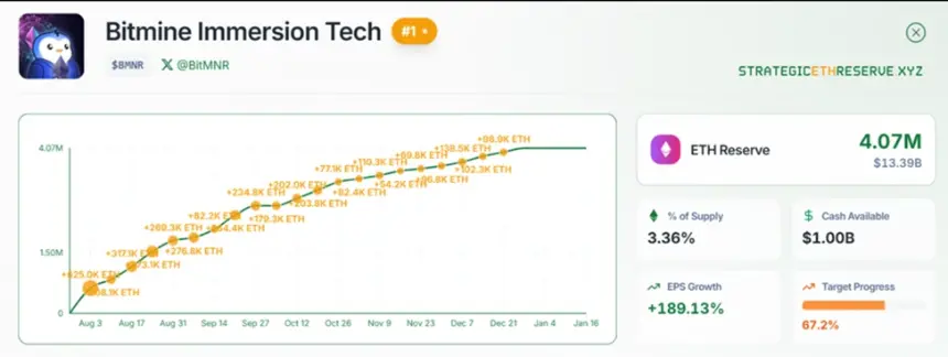 BitMine Ethereum Holdings.