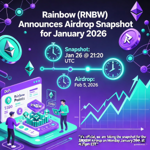 <span class='keyword'>Rainbow</span> (<span class='keyword'>RNBW</span>) 宣布 2026 年 1 月空投快照,交易者关注活动前仓位