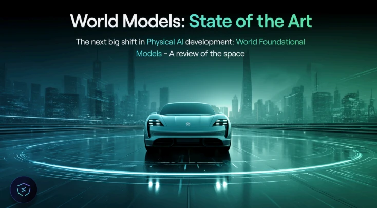 Conceptual graphic of AI and autonomous driving