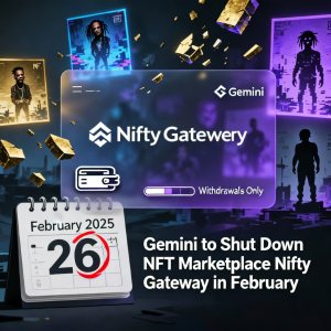 Gemini 将于 2 月份关闭 NFT 市场 Nifty Gateway