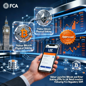 继 FCA 监管转变后,Valour 为英国散户投资者推出比特币和以太坊质押 ETP