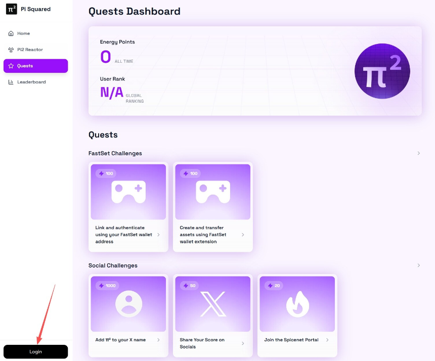Pi Squared登录