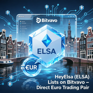 <span class='keyword'>HeyEls</span>a (<span class='keyword'>ELS</span>A) 在欧洲交易所 Bitvavo 上市并提供直接欧元交易对