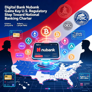 数字银行 Nubank 获得美国监管机构迈向国家银行宪章的关键一步