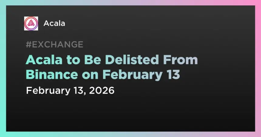 Delisting