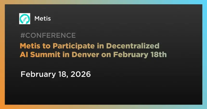 Decentralized AI Summit Event