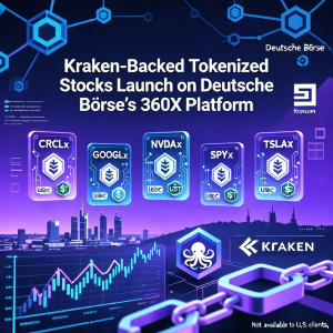 Kraken 支持的代币化股票在德意志交易所 360X 平台上推出 