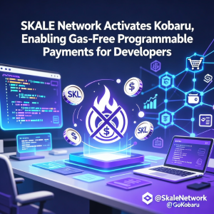 <span class='keyword'>SKALE Network</span> 激活 Kobaru,为开发者实现无 Gas 可编程支付