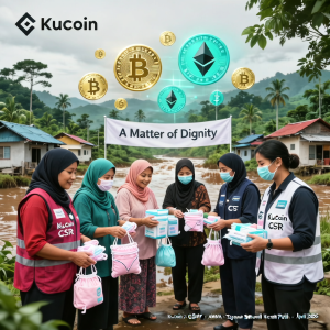 KuCoin与人道主义组织合作在苏门答腊岛发起“尊严问题”救援计划