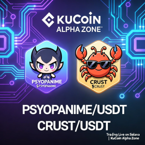 KuCoin Alpha在Solana网络上上线Crustafarianism（CRUST）和Psyop<span class='keyword'>Anim</span>e（PSYOP<span class='keyword'>ANIM</span>E）