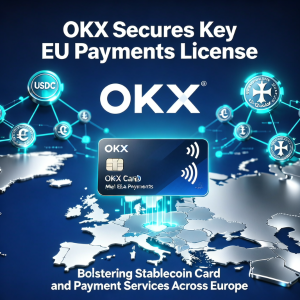 OKX 获得欧盟关键支付牌照,支持整个欧洲的稳定币卡和支付服务