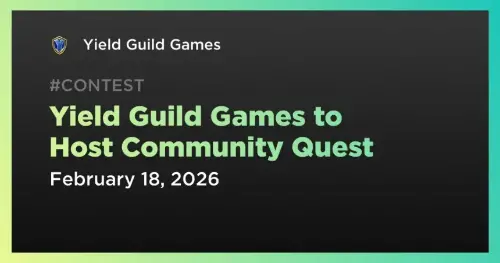 <span class='keyword'>Yield Guild Games</span> 与 Starvara 合作开展社区任务活动
