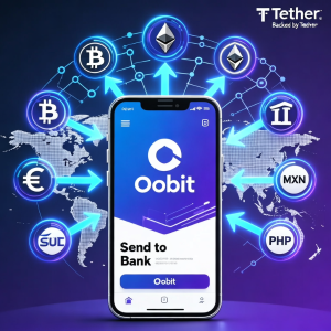 Oobit 在 Tether 的支持下，支持从加密钱包进行全球银行转账 