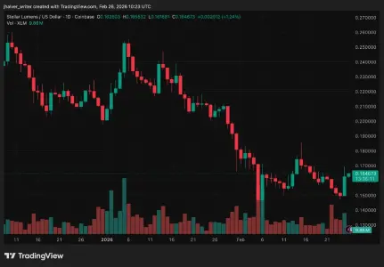 技术复苏与行业去中心化争论相冲突,Stellar (XLM) 收复 0.16 美元
