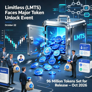 <span class='keyword'>Limitless</span>(<span class='keyword'>LMTS</span>)面临重大代币解锁活动:9600万枚代币将于2026年10月释放