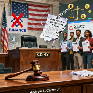미국 판사는 토큰 판매 집단 소송에서 강제 중재를 위한 바이낸스의 제안을 거부했습니다
