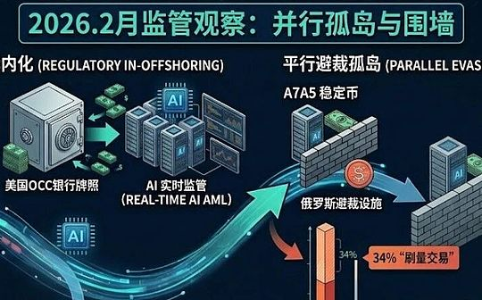 2026年2月全球加密监管观察:从联邦监管聚合到平行金融孤岛