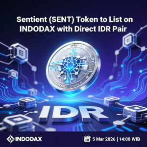 Sentient (SENT) 代币将于 2026 年 3 月 5 日在印度尼西亚交易所 INDODAX 与直接 IDR 配对上市