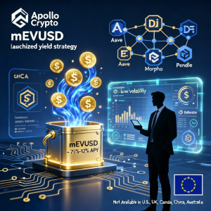 Apollo Crypto推出代币化收益策略mEVUSD,目标为机构带来7%-12%的回报