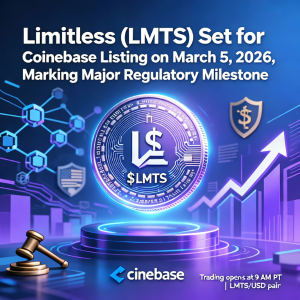 Limitless (LMTS) 将于 2026 年 3 月 5 日在 Coinbase 上市，标志着重大监管里程碑 