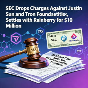 SEC 撤销对孙宇晨和 Tron 实体的指控，以 1000 万美元与 Rainberry 达成和解 