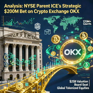分析：纽约证券交易所母公司 ICE 对加密货币交易所 OKX 的 2 亿美元战略押注 