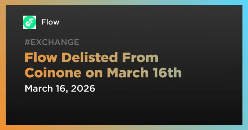 Delisting Announcement Graphic