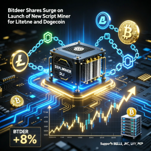 针对莱特币和狗狗币推出新的 Scrypt 矿工，Bitdeer 股价飙升 