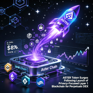 在为 Perpetuals DEX 推出注重隐私的第一层区块链后,ASTER 代币飙升