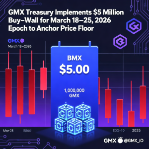 <span class='keyword'>GMX</span> 财政部在 2026 年 3 月 18 日至 25 日期间实施 500 万美元的买入墙,以锚定价格下限