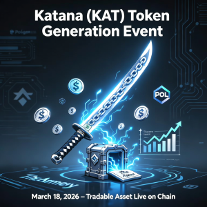 Katana (KAT) 代币生成活动计划于 2026 年 3 月 18 日举行,标志着向可交易资产的过渡