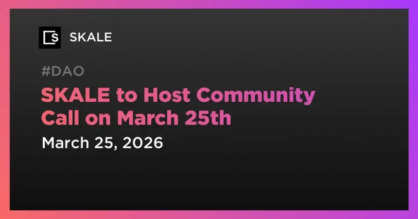 Community Discussion