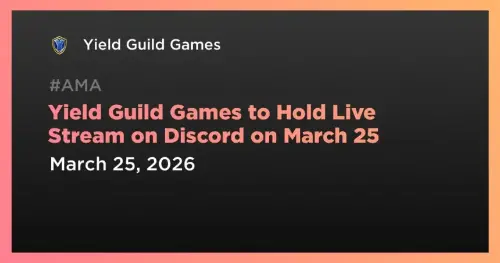 <span class='keyword'>Yield Guild Games</span> 宣布在 Discord 上直播《YMIR 传奇》