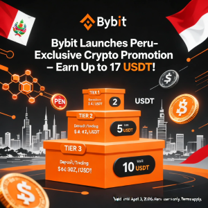 Bybit推出秘鲁独家加密货币促销活动，最高可达17 USDT奖励 