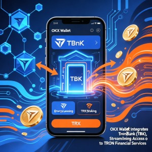 OKX钱包集成<span class='keyword'>TronBank</span>（<span class='keyword'>TBK</span>），简化TRON金融服务访问流程