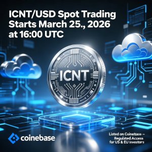 <span class='keyword'>Impossible Cloud Network</span> Token (<span class='keyword'>ICNT</span>) 将于2026年3月25日在Coinbase上市