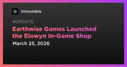 Earthwise Games 推出 Elowyn 游戏内商店以增强卡牌收集和实用性