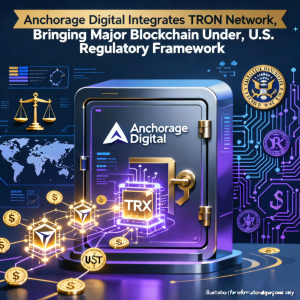 Anchorage Digital 整合 TRON 网络，将主流区块链纳入美国监管框架 