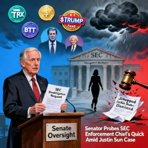 参议员调查 SEC 执法负责人在孙宇晨案被撤销后迅速退出 
