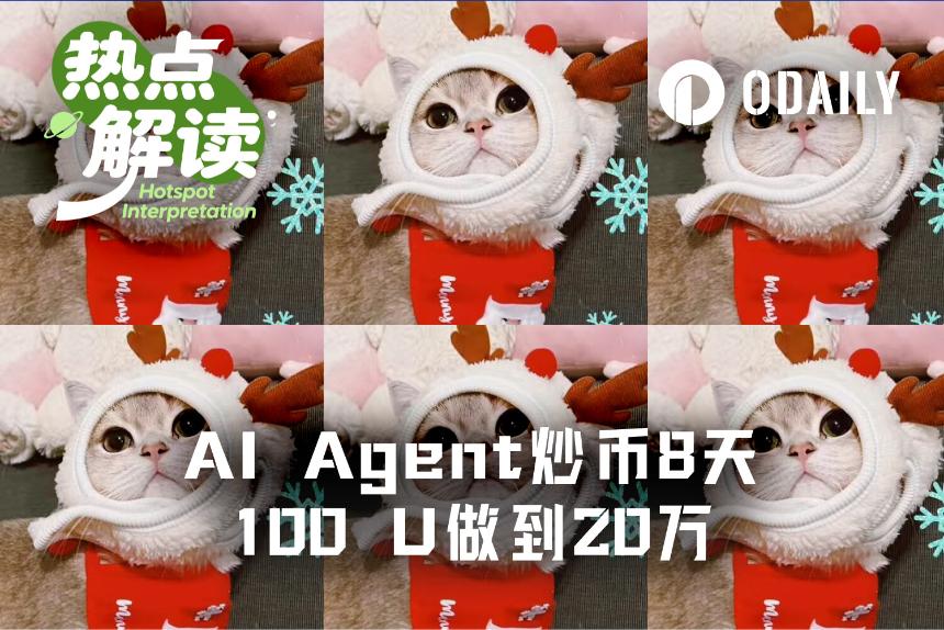 AI Agent交易系统“拉哪”的交易界面或数据示意图