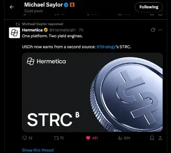 Hermetica 在 Stacks 上推出 hBTC 比特币收益金库,吸引早期机构资本